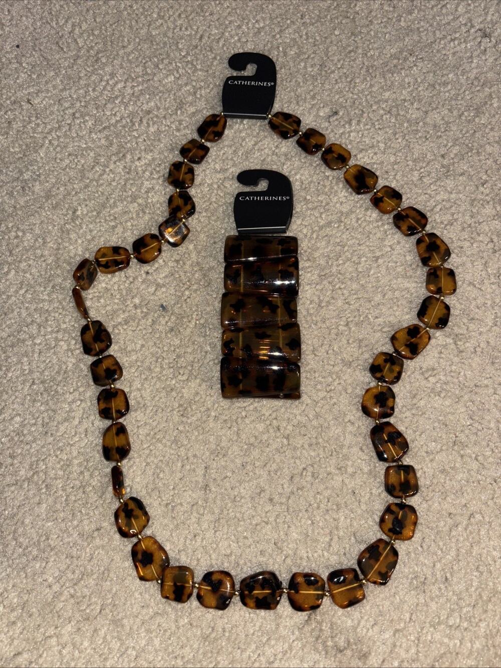 Vintage Catherines Necklace Bracelet Combo